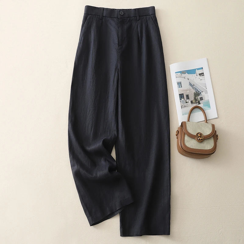 Calça Pregas Alfaiataria Básica