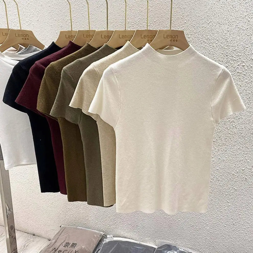 Babylook Básica Tricot Slim