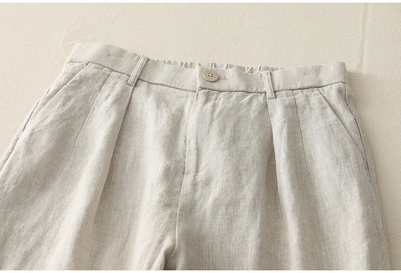 Calça Pregas Alfaiataria Básica