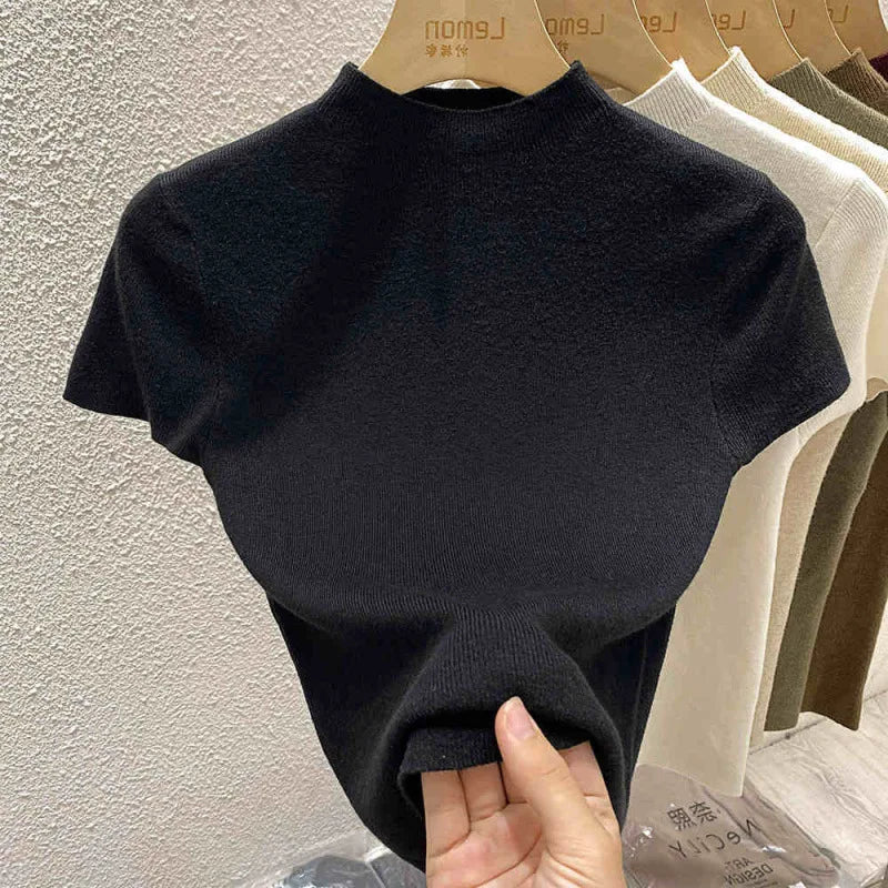 Babylook Básica Tricot Slim