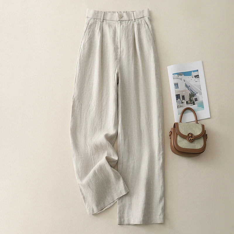 Calça Pregas Alfaiataria Básica